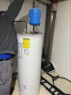 New water heater install and bringing it up to code with a new exspansion tank