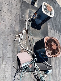 Sometimes its difficult finding the right condenser working on rooftop units!